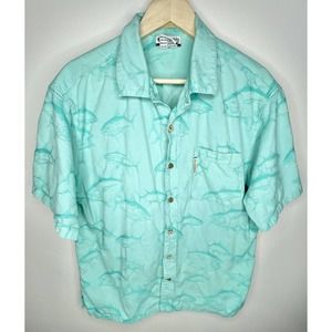Columbia Sportswear Company River Lodge Mens 2XL Short Sleeve Button Up Shirt